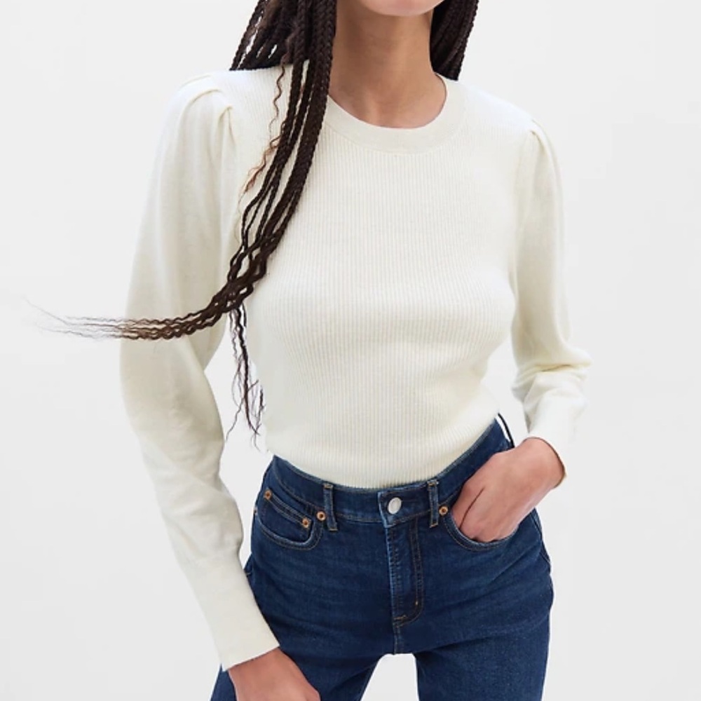 Loft Elegant Cream Women's Top